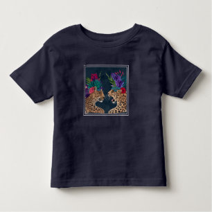 Hot House Leopards Een paar Kinder Shirts