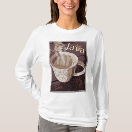 Hot Java T-shirt (Voorkant)