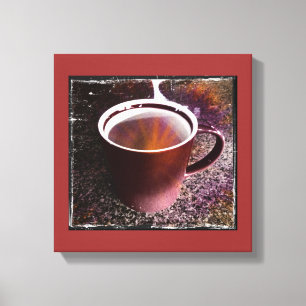 Hot Java Time Stretted Canvas afdrukken