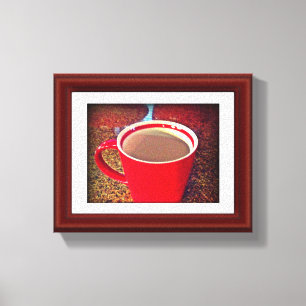Hot Java Time Stretted Canvas afdrukken