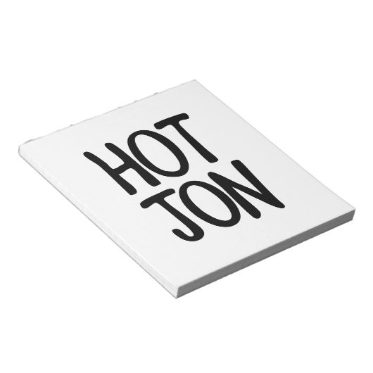 HOT JON NOTITIEBLOK (Schuin)