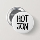 HOT JON RONDE BUTTON 5,7 CM (Voorkant /achterkant)