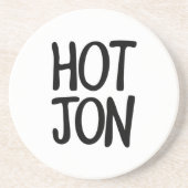 HOT JON ZANDSTEEN ONDERZETTER (Voorkant)