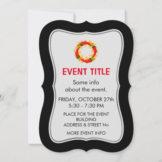 HOT KAART (Achterkant)