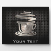 Hot-koffie; kool fotoplaat (Voorkant)