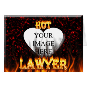 Hot Lawyer vuur en vlammen rode marmer
