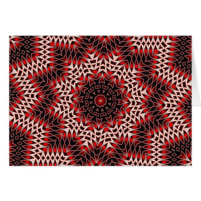 Hot Leaf Kaleidoscope (Voorkant Horizontaal)