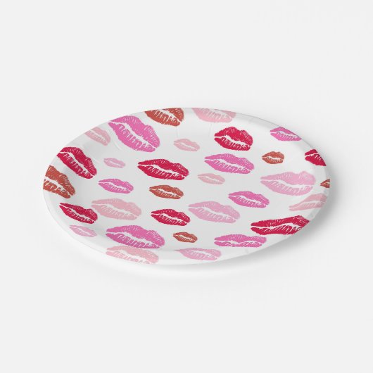 Hot-lips Bord papier (Gekanteld)