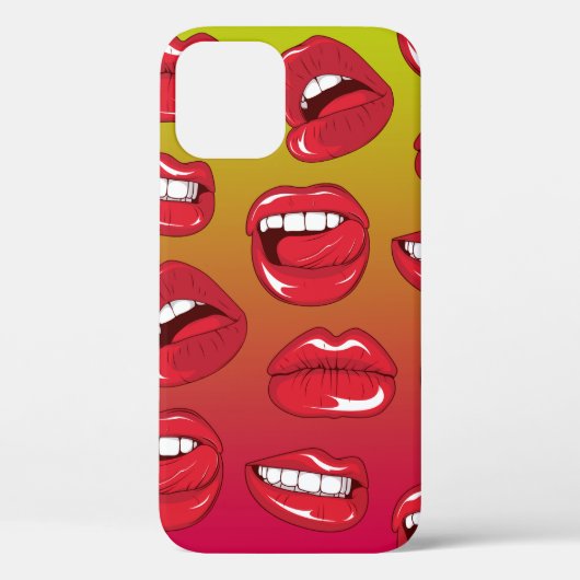 Hot Lips Case-Mate iPhone Case (Achterkant)