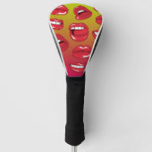 Hot Lips Golfheadcover (Voorkant)
