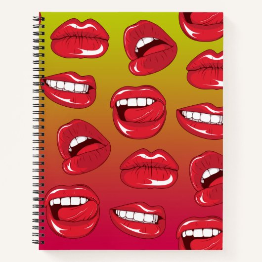 Hot Lips Notitieboek (Voorkant)