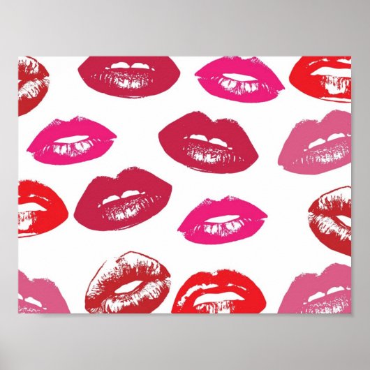 Hot Lips Poster (Voorkant)