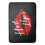 "HOT LIPS" — RUG BADMAT (Voorkant Verticaal)