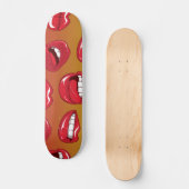Hot Lips Skateboard (Voorkant)