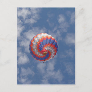 Hot-luchtballon Briefkaart