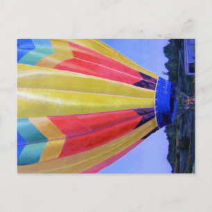 Hot-luchtballon Briefkaart