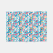 Hot-luchtballon Fleece Deken (Voorkant (Horizontaal))