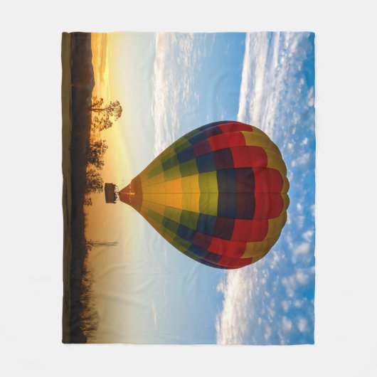 Hot-luchtballon Fleece Deken (Voorkant)