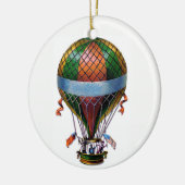 Hot-luchtballon Keramisch Ornament (Links)