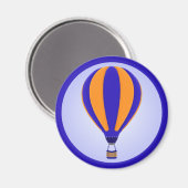 Hot-luchtballon Magnet Magneet (Voorkant / Achterkant)