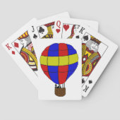 Hot-luchtballon Pokerkaarten (Achterkant)