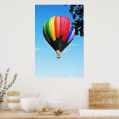 Hot-luchtballon Poster (Keuken)