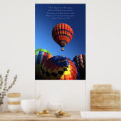 Hot-luchtballon Poster (Keuken)