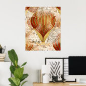 Hot-luchtballon poster (Thuiskantoor)