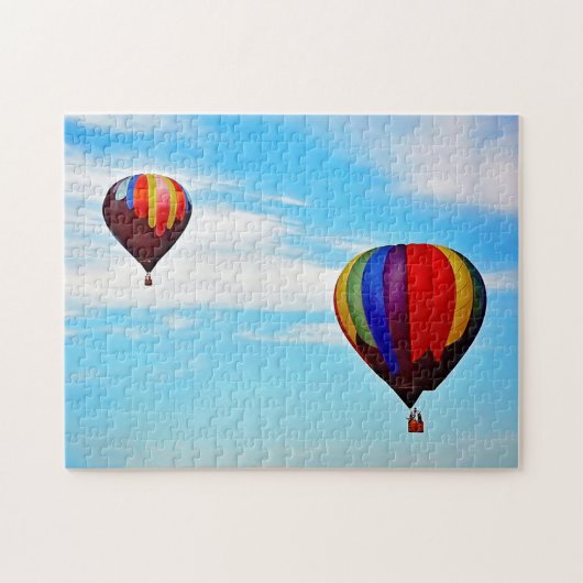 Hot-luchtballon Puzzle Legpuzzel (Horizontaal)