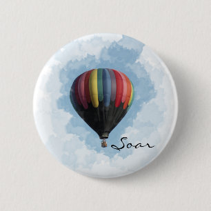Hot-luchtballon Ronde Button 5,7 Cm