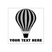 Hot-luchtballon Rubberstempel (Afrduk)