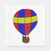 Hot-luchtballon Servet (Voorkant)