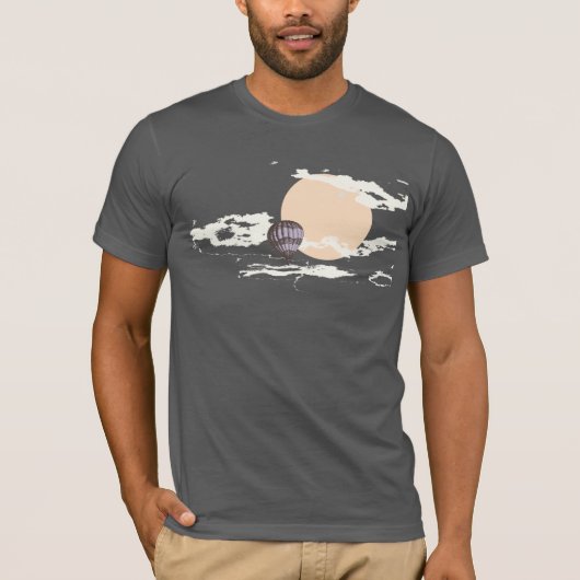 Hot-luchtballon T-shirt (Voorkant)