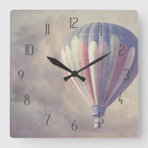 Hot-luchtballon Vierkante Klok