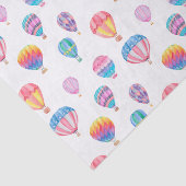 Hot-luchtballonpatroon Tissuepapier (Detail)