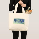 Hot Lunch Grote Tote Bag (Voorkant (product))
