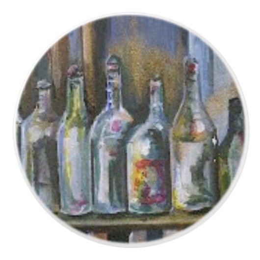 Hot, maar niet bewegend keramische knop (Voorkant)