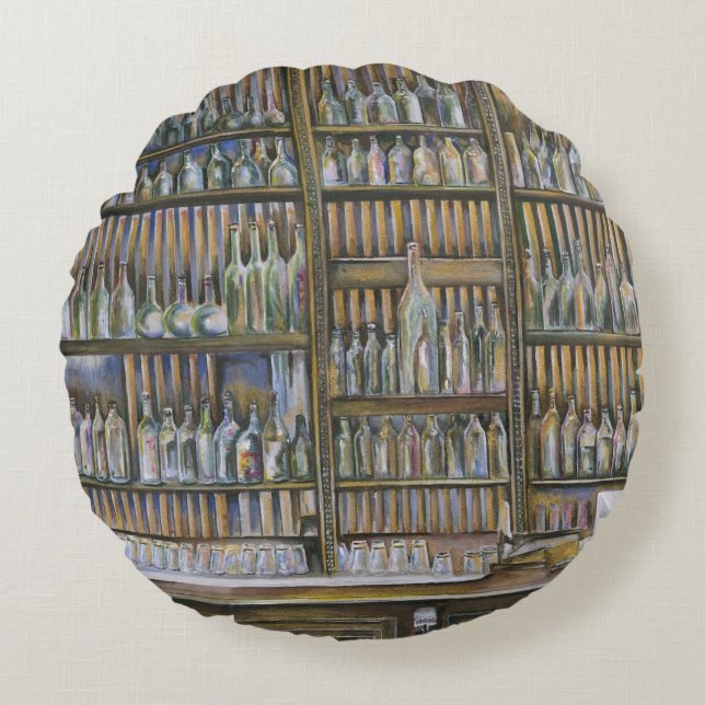 Hot, maar niet bewegend rond kussen (Voorkant)