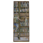 Hot, maar niet bewegend wijn cadeautas (Achterkant)