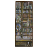 Hot, maar niet bewegend wijn cadeautas (Voorkant)