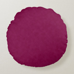Hot Magenta Denim Texture Rond Kussen