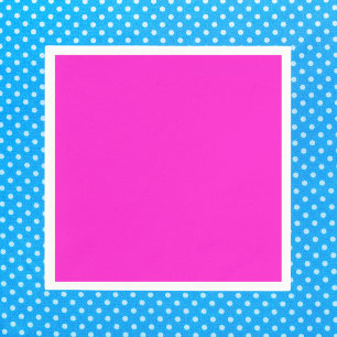 Hot Magenta Solid Color Servet