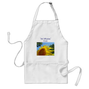 Hot Mamma Cook, schort cadeaus Gele zonnebloem