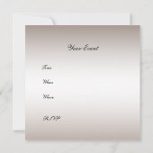Hot Man 40th Birthday Party Invitation Kaart (Achterkant)