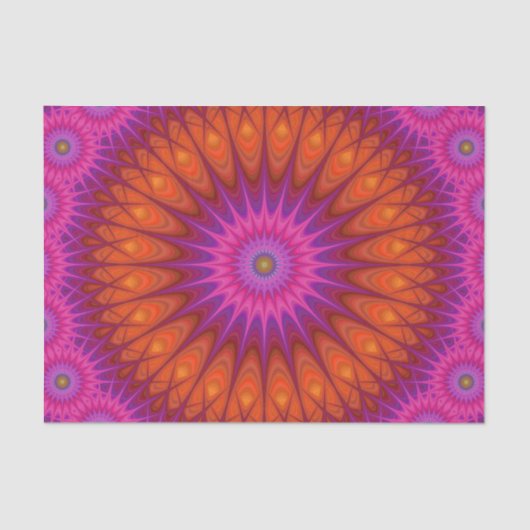 Hot mandala tissuepapier (Voorkant)