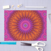 Hot mandala tissuepapier (Craft)