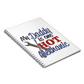 Hot Mechanic Pap Notitieboek (Rechterzijde)