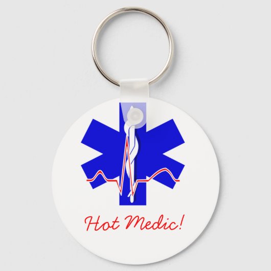 Hot Medic. Sleutelhanger (Voorkant)
