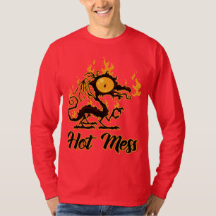 Hot Mess Crisy Dragon T-shirt