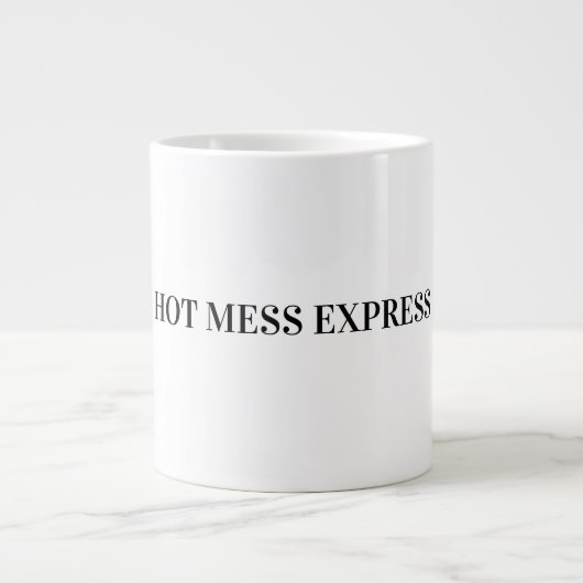 HOT MESS EXPRESS EXTRA GROTE BEKER (Voorkant)